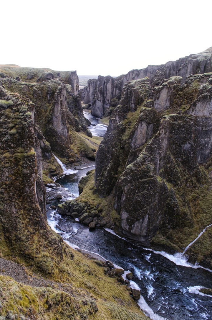 Iceland canyon