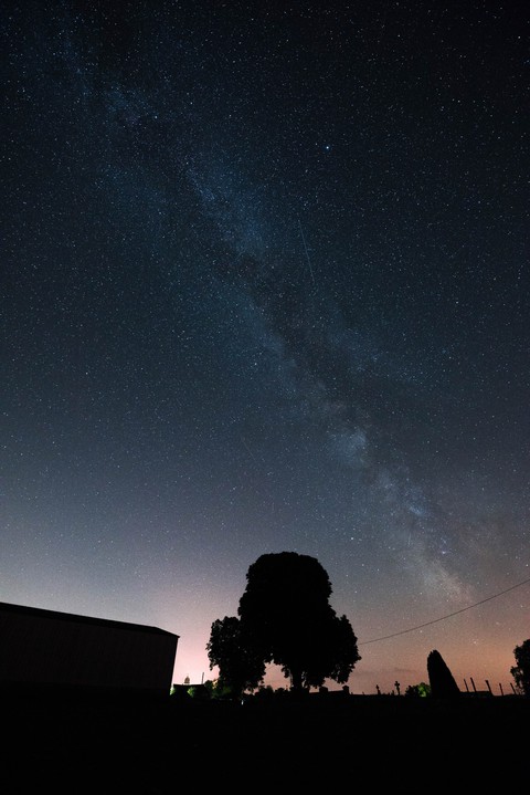 une nuit étoilée