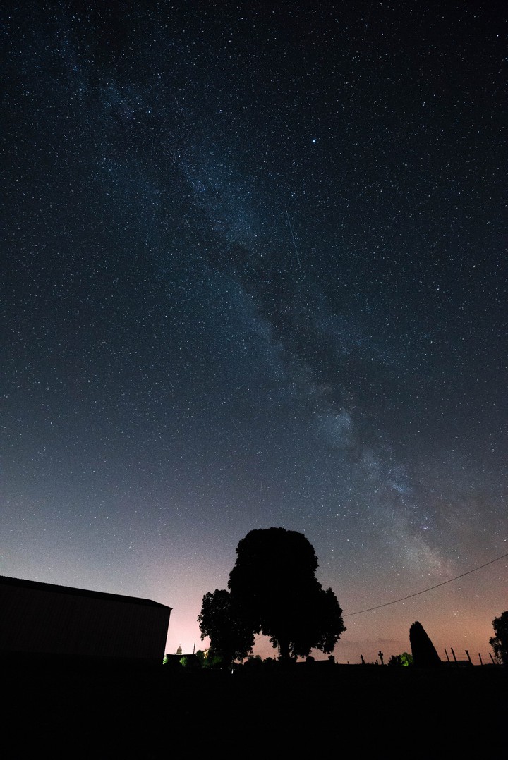 une nuit étoilée