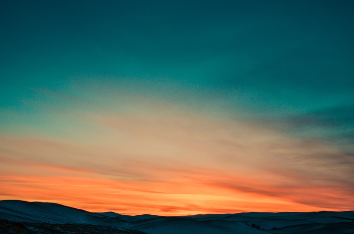 Sunset time