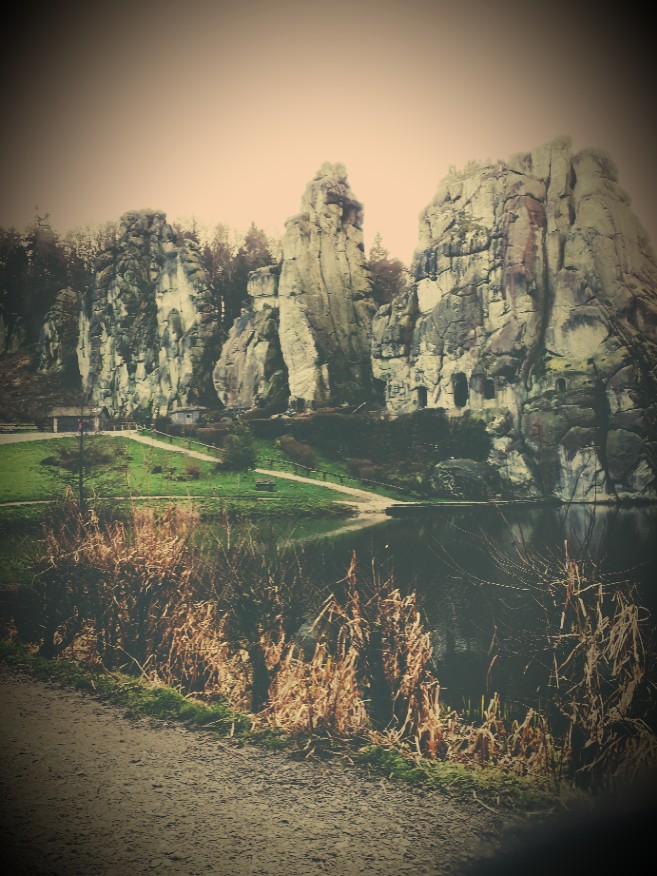 Steine am See