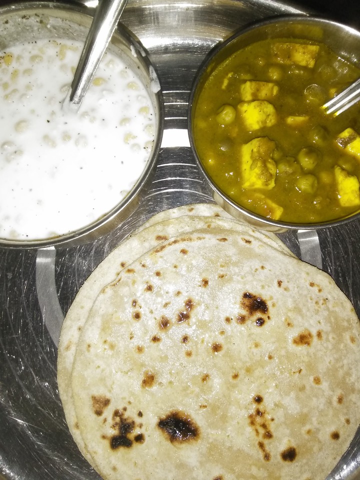 Today dinner... my click at home