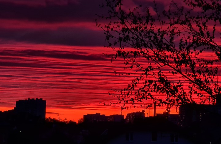 evening sky