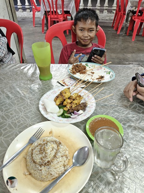 With beautiful smile ever