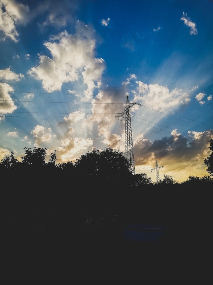 shining sky