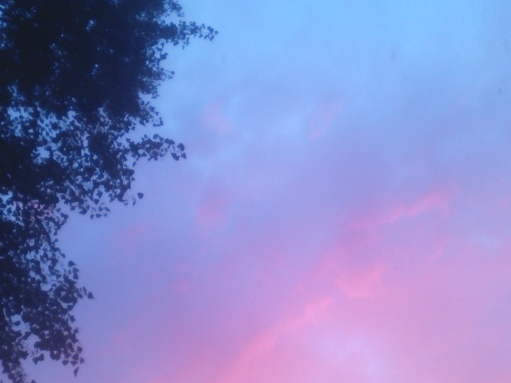 red sky