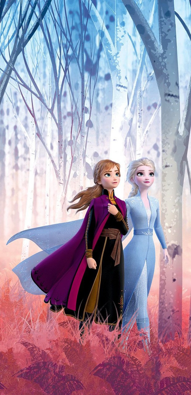 Elsa and Anna frozen 2