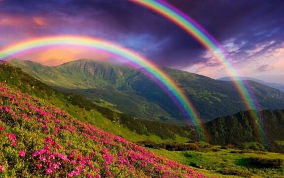 Beautiful rainbow!