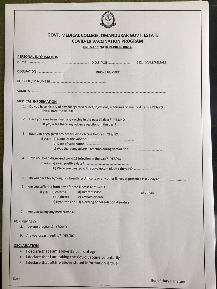 vaccination trials starting in colleges #covid-19 form