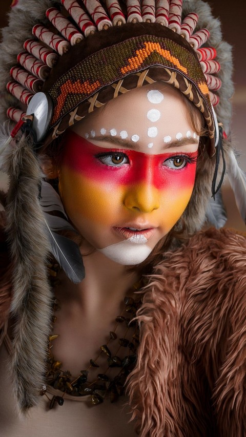 Costume, cosmetics वॉलपेपर