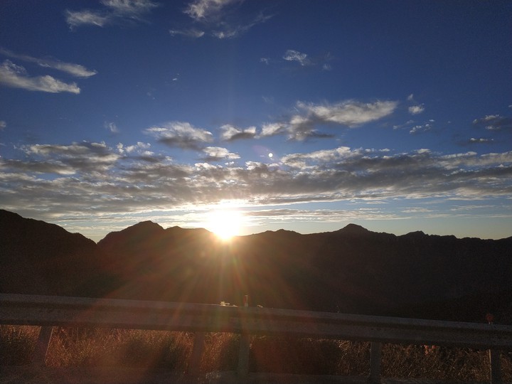 sunrise in mountain Hehuan