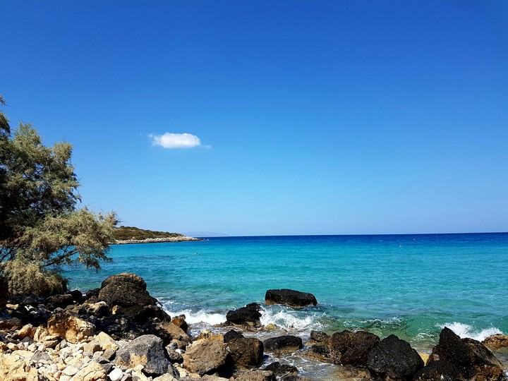 Sunny day at beach