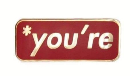 You're