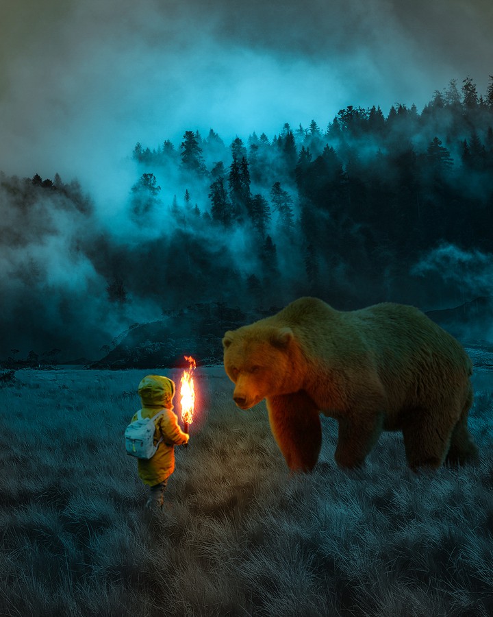 Face your fears- Photoshop art