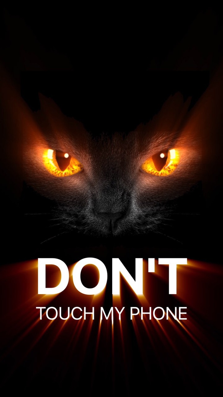 Don't touch my phone