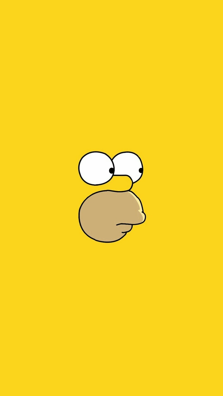 Homer Simpson Face Wallpaper