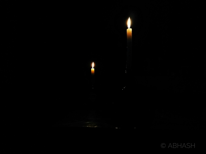 The light in the dark.