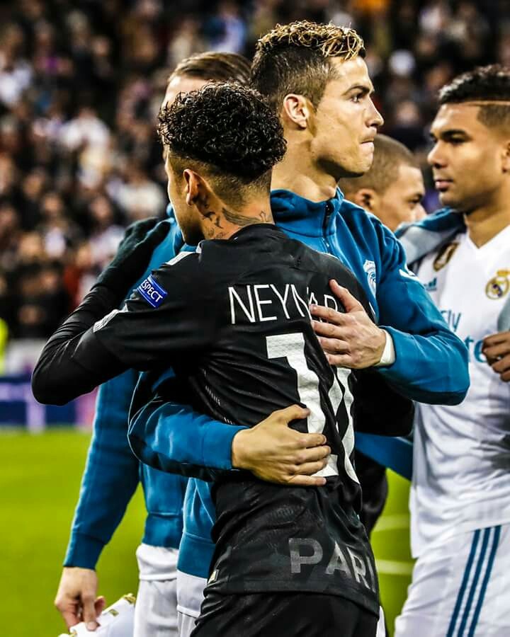 Cristiano Ronaldo and neymar jr