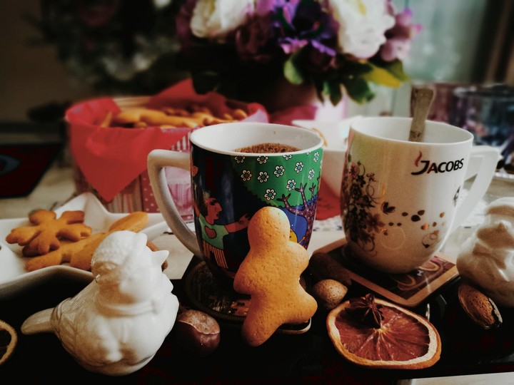 morning coffee for two