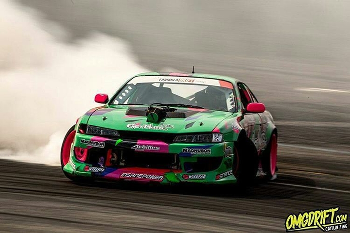 Drifting.
