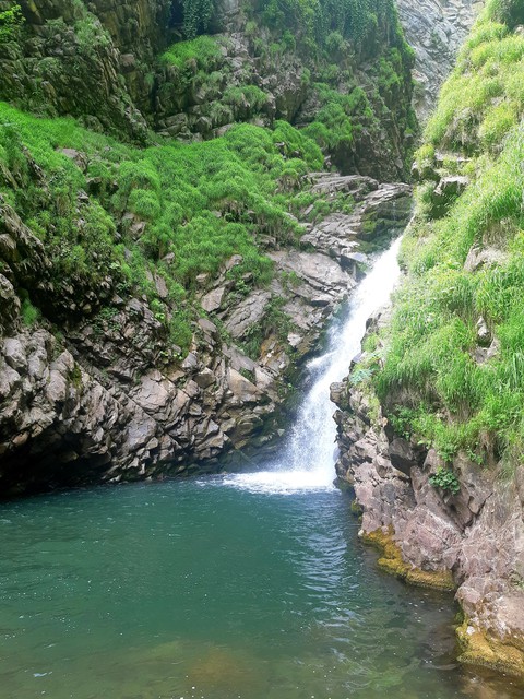 waterfall caucasus