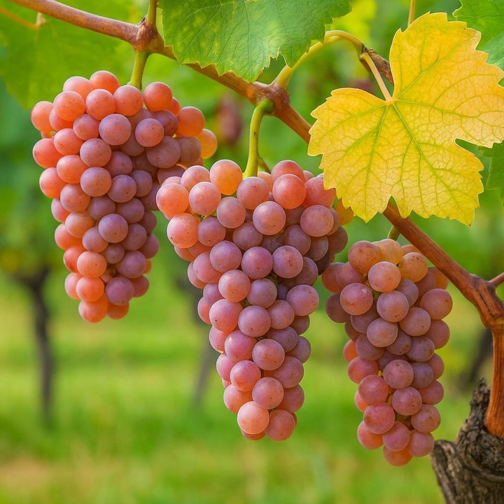 PINK SKINNED GRAPES