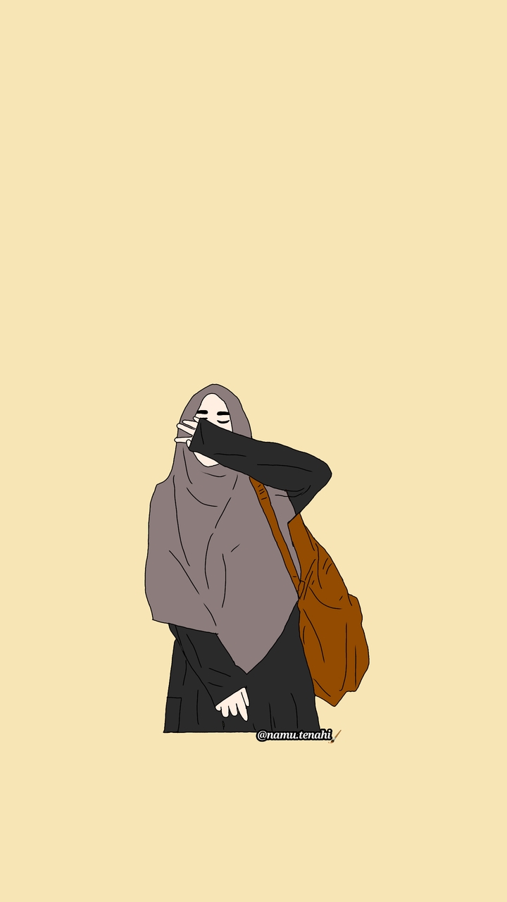 hijab drawing