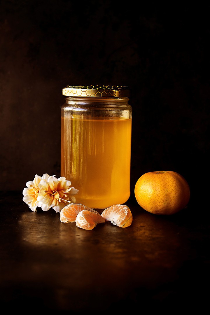 honey with orange