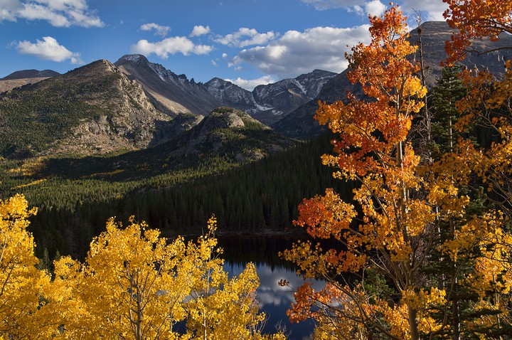 Colorado Rocky Mountains in autumn