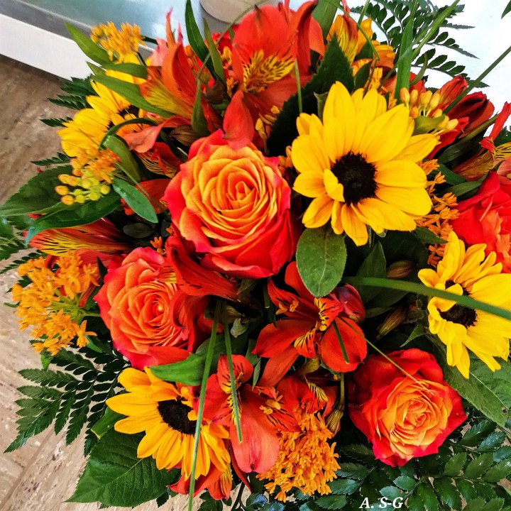 Wunderschöner Blumenstrauß