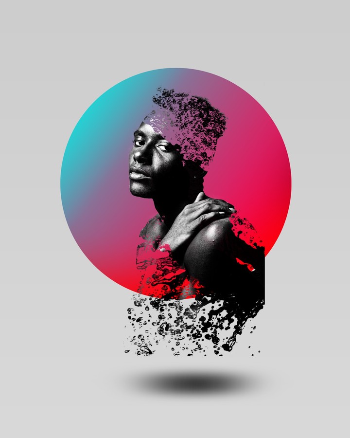black man