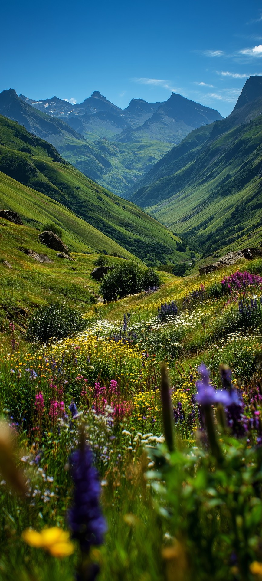 papéis de parede green, valley