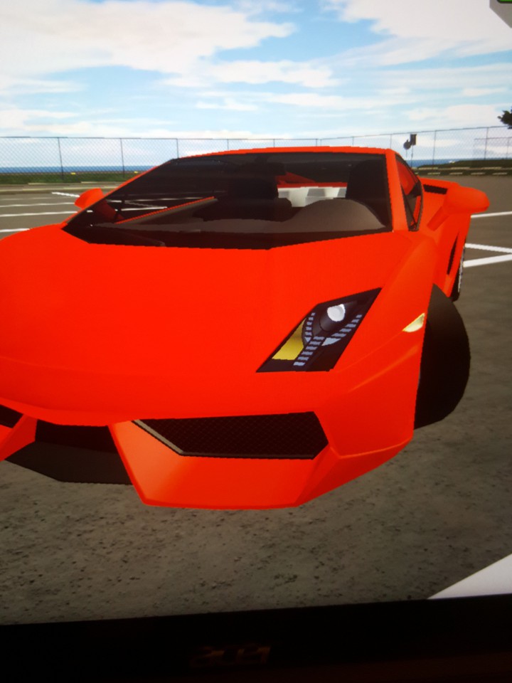 I have a Lamborghini in the cop car
