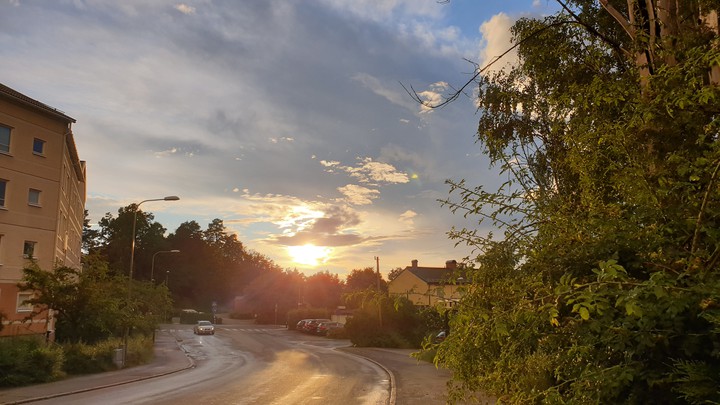 Summer Sunset Stockholm