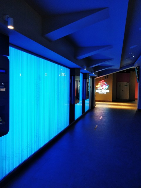 at the cinema