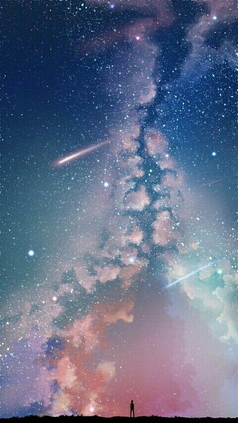Sky with stars (universe)