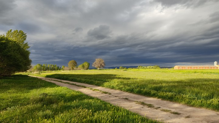 caminreal Teruel : tarde nublada