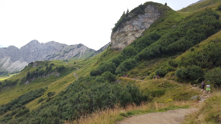 auf dem Weg zur Sulzspitze