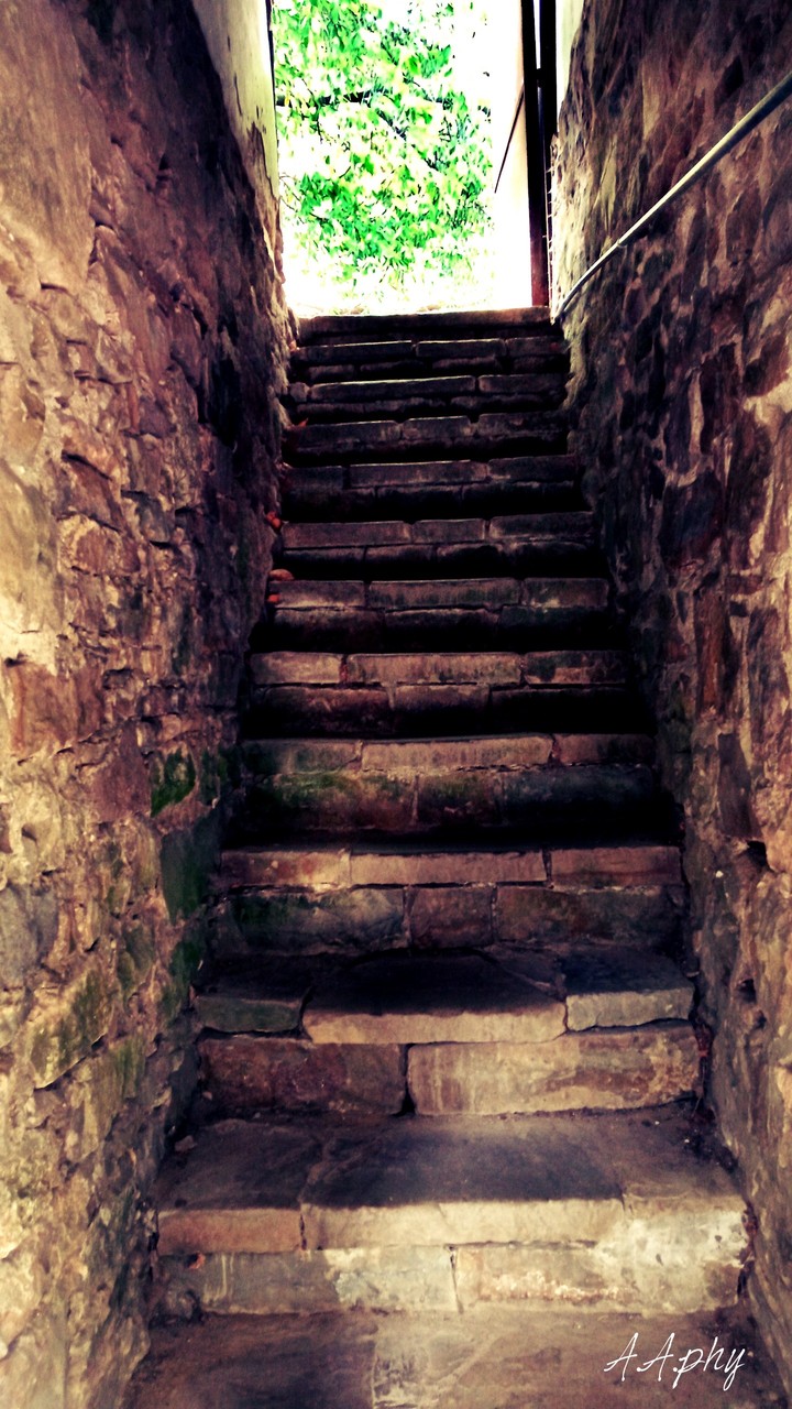 stone stairs