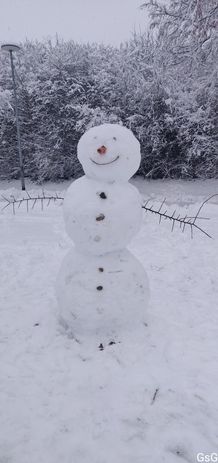 Smiling snowman ;-)