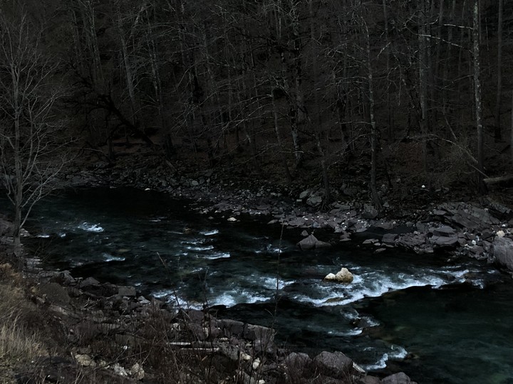 somewhere in the mountains