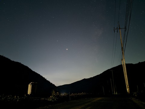 fall nightsky & milkyway