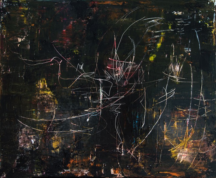 Abstraction Stains Lines