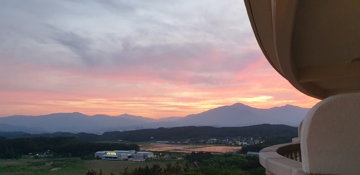노을