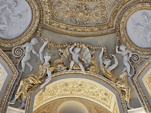 обои symmetry, ceiling