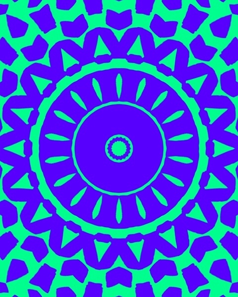 Turquise-Blue design