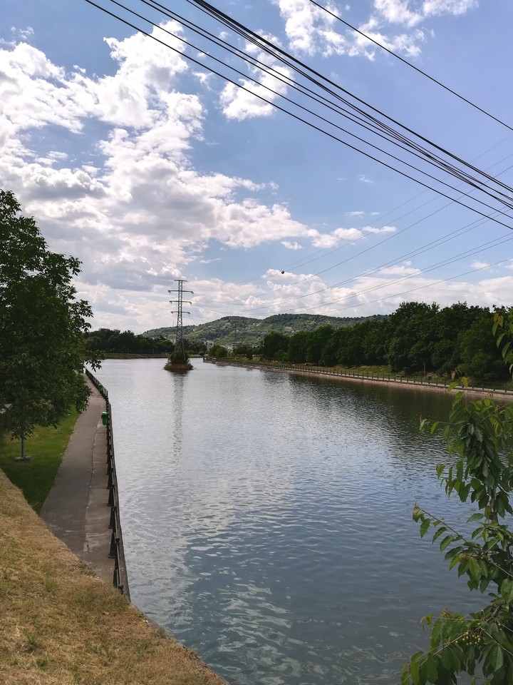 Cluj-Napoca. Someș river.