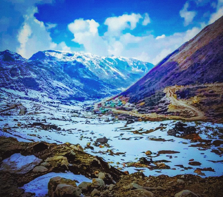 Beautiful Mountain in Himachal Pardesh