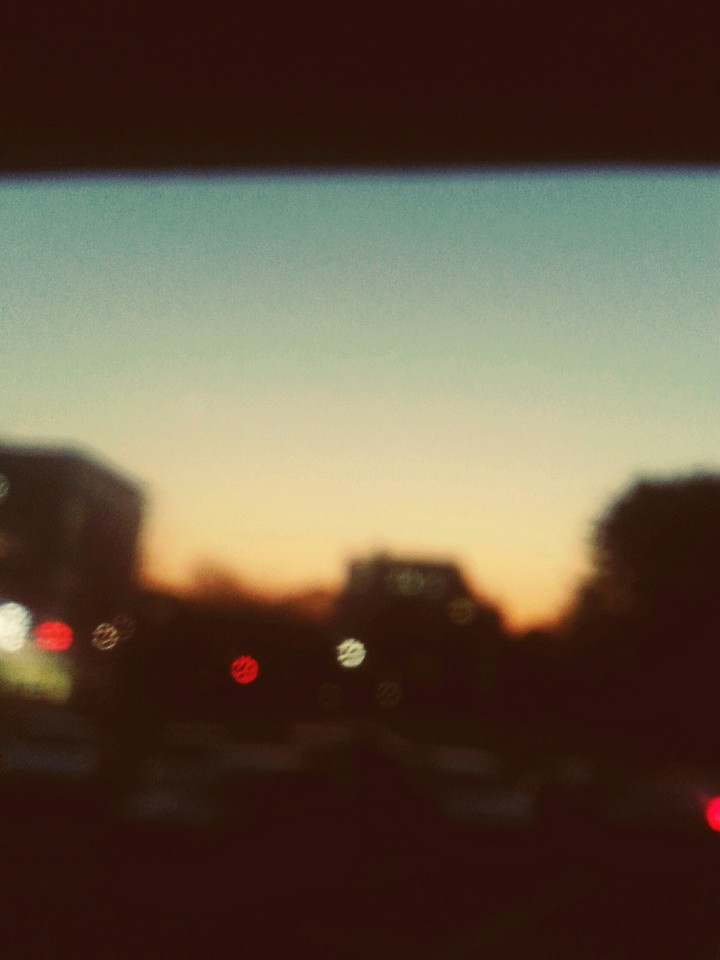 Sun goes down