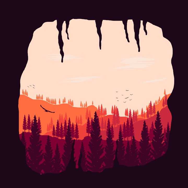 Cave view